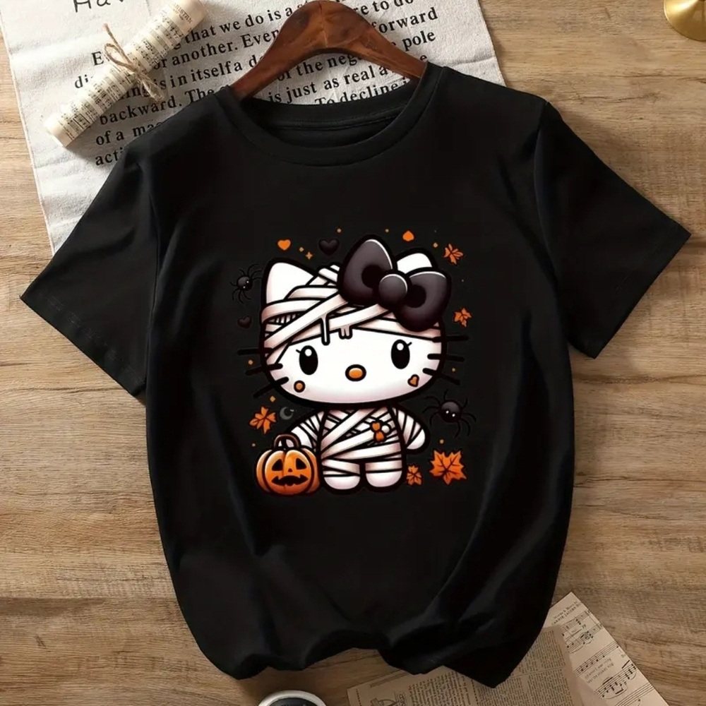 Hello Kitty Halloween Mummy T-Shirt
